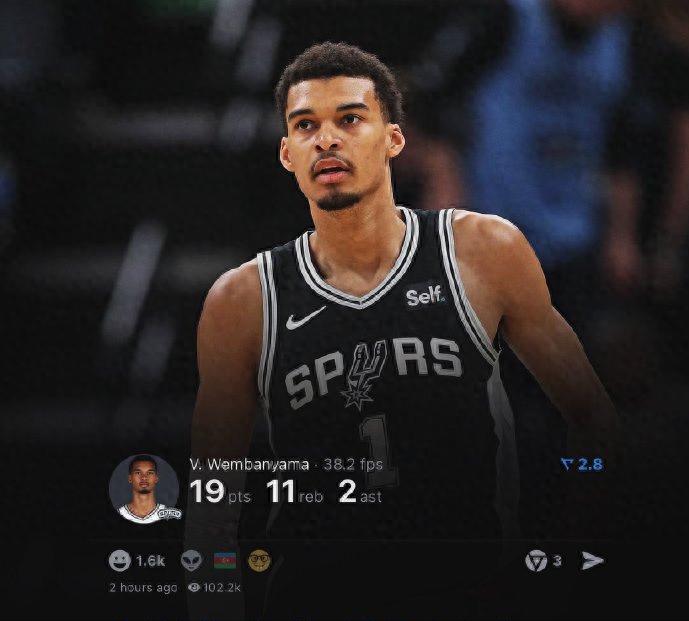 马刺四杀雷霆,叫嚣王朝为时尚早!文班暴露三个致命问题,难走远!